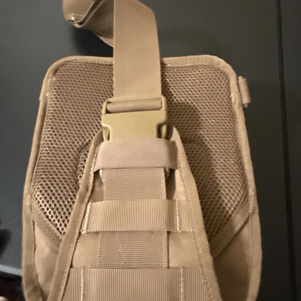 Wolf Tactical Cross Bag- Brown -Very Good Condition-Except For Initial Inside